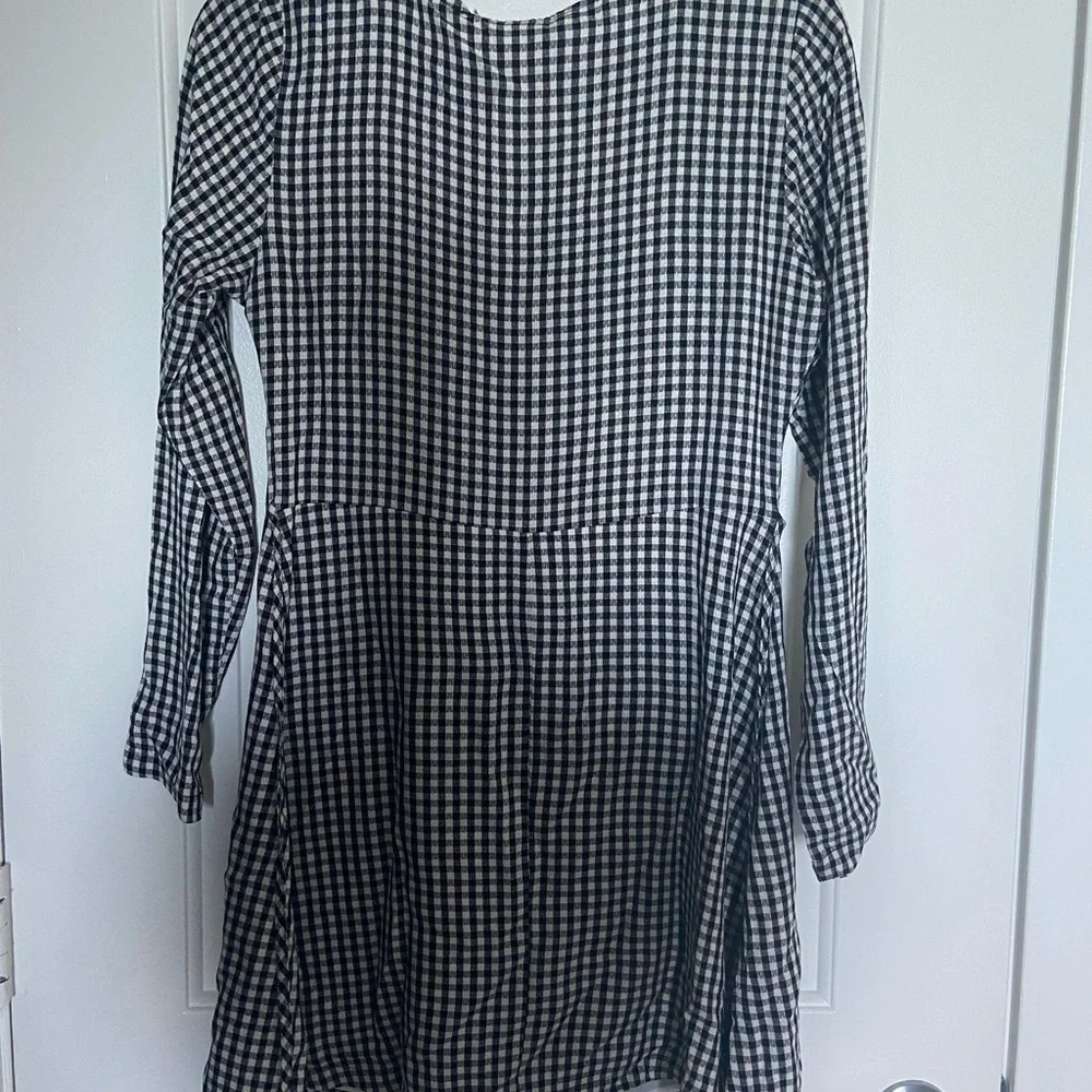 Glassons- Gingham Botton Dress - Picture 2 of 4
